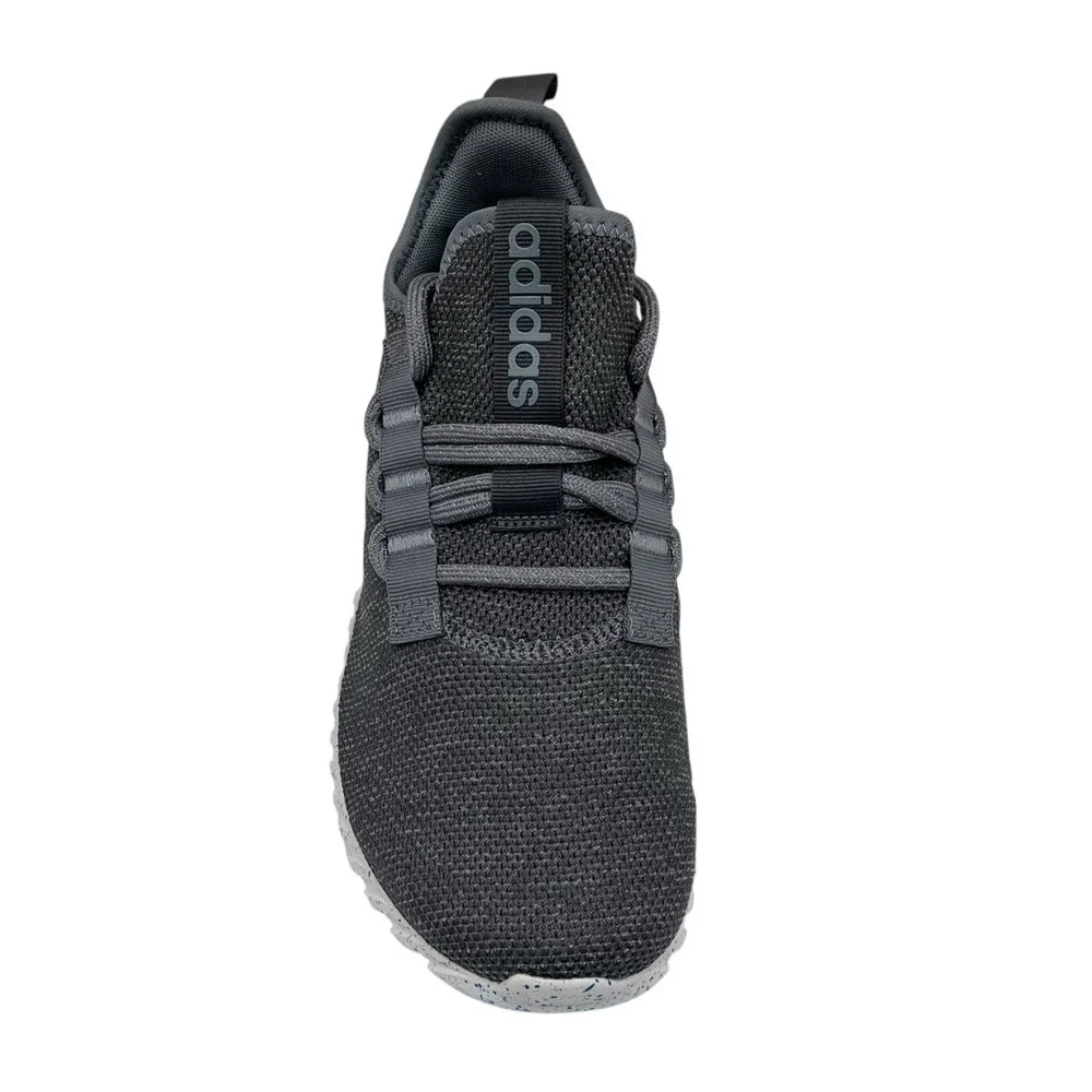 adidas Mens Kaptir 3.0 Running Shoes Size 6.5 WIDE Grey Blue Knit Upper Sneakers